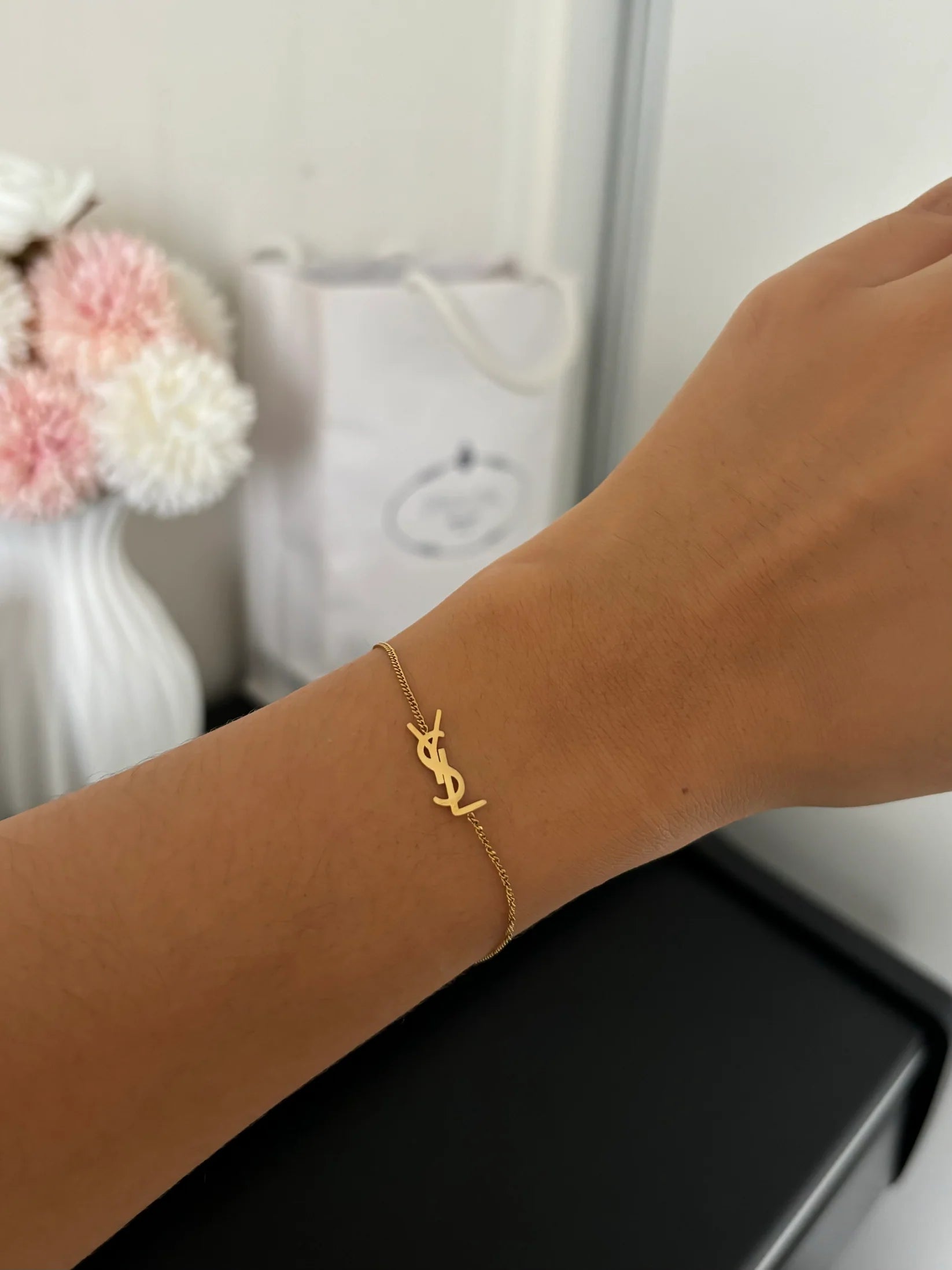 Ysl Gold Bracelet